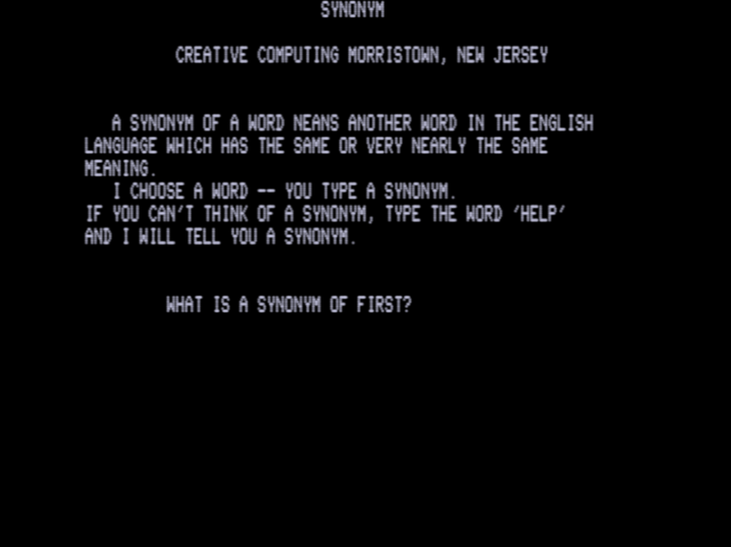 Screen shot